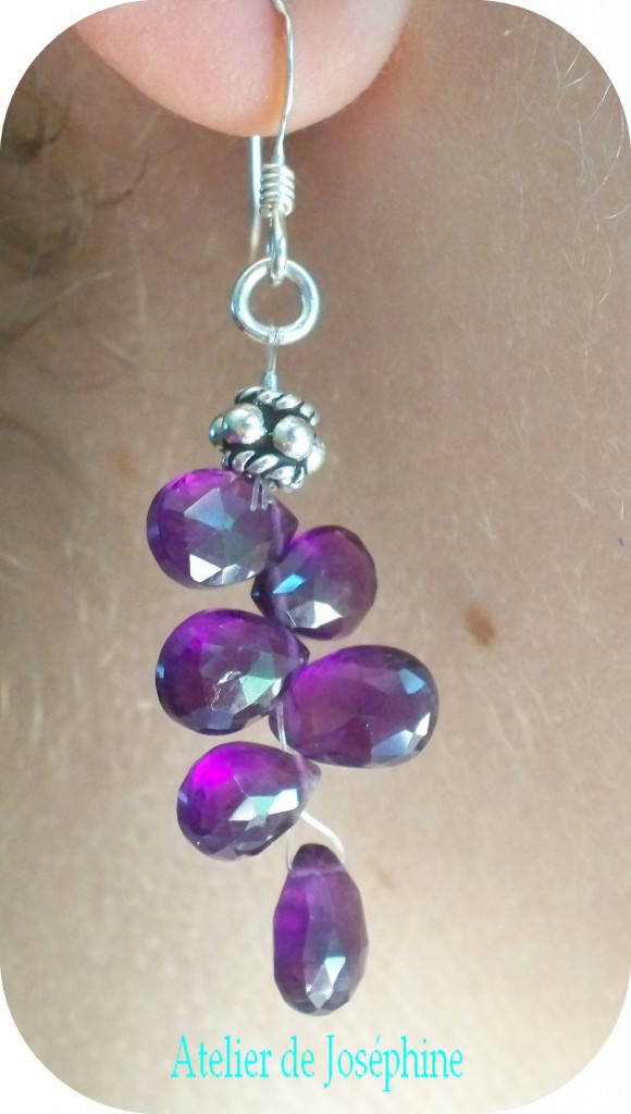 Bouclesd'OreillesAméthystes6perlesA